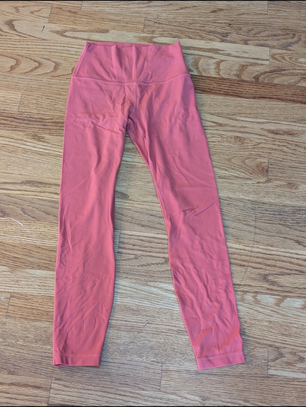lululemon athletica Rose-Red Orange Align Women's 4 Performance Legging
